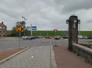Radreise Nordsee - Tag 8 Den Helder Jurte Regen Sturm Holzofen AnnaP 