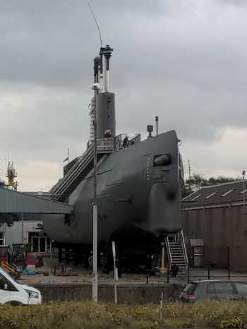 Radreise Nordsee - Tag 8 Den Helder Jurte Regen Sturm Holzofen AnnaP 