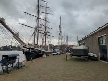 Radreise Nordsee - Tag 8 Den Helder Jurte Regen Sturm Holzofen AnnaP 