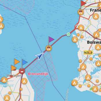 Radreise Nordsee - Tag 9 Anna P Ijslmeer Wattenmeer Leeuwarden 