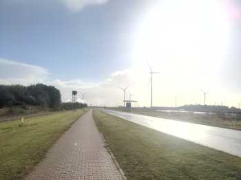 Radreise Nordsee - Tag 12 Nederland Delfzijl Emsland Leer Jimme Königsee