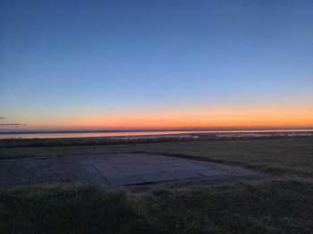Radreise Nordsee - Tag 14 Fedderwaddersiel Bremerhaven Wattenmeer Containerwschiffe Fischerboote Weser Bremen Horstedt Camping 