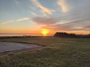 Radreise Nordsee - Tag 14 Fedderwaddersiel Bremerhaven Wattenmeer Containerwschiffe Fischerboote Weser Bremen Horstedt Camping 