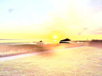 Radreise Nordsee - Tag 14 Fedderwaddersiel Bremerhaven Wattenmeer Containerwschiffe Fischerboote Weser Bremen Horstedt Camping 