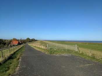 Radreise Nordsee - Tag 14 Fedderwaddersiel Bremerhaven Wattenmeer Containerwschiffe Fischerboote Weser Bremen Horstedt Camping 