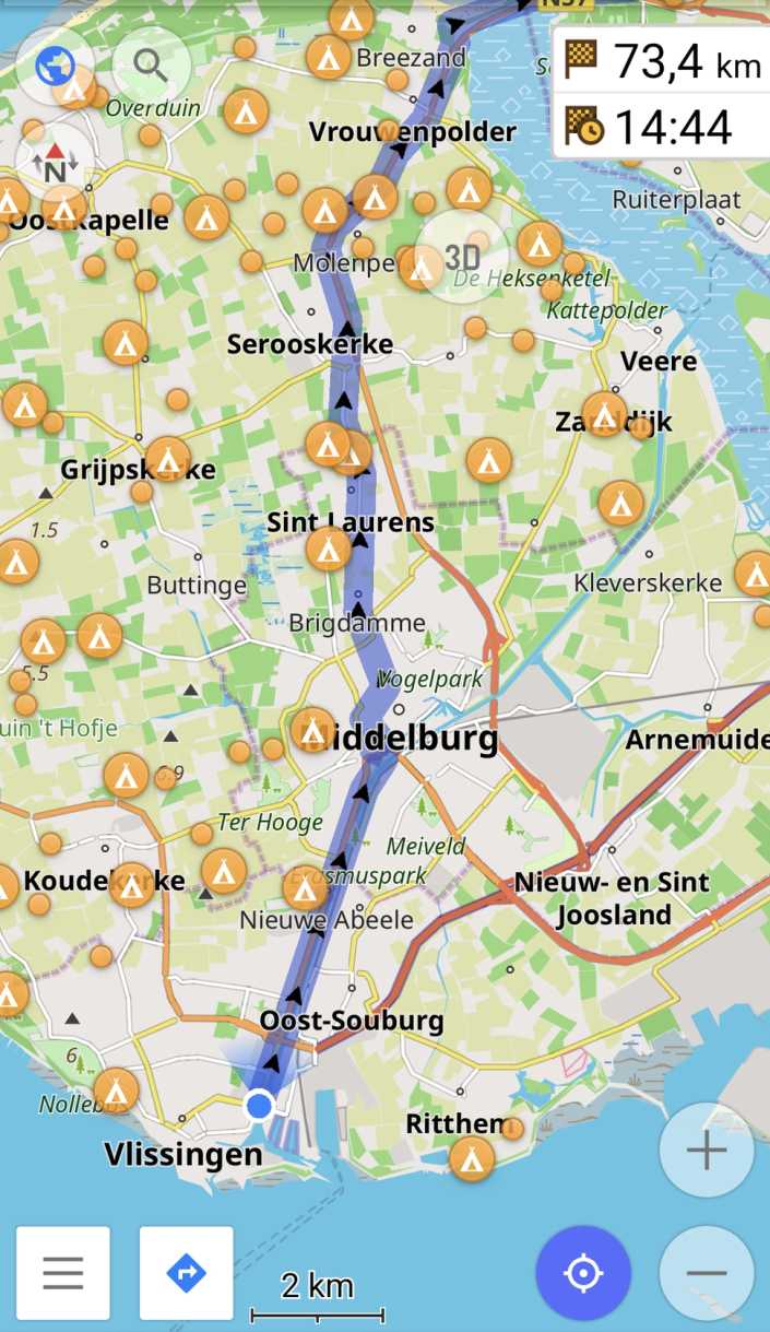 Radreise Nordsee -Tag 5 Zeeland terneuzen Middelburg Hellevoetsluis 