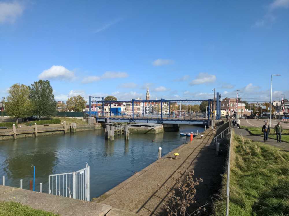 Radreise Nordsee -Tag 6 Zuid-Holland, Maassluis, Hoek van Holland ; Rhein Maas Mündung, Den Haag, Dünen, Strand, Nordsee, 