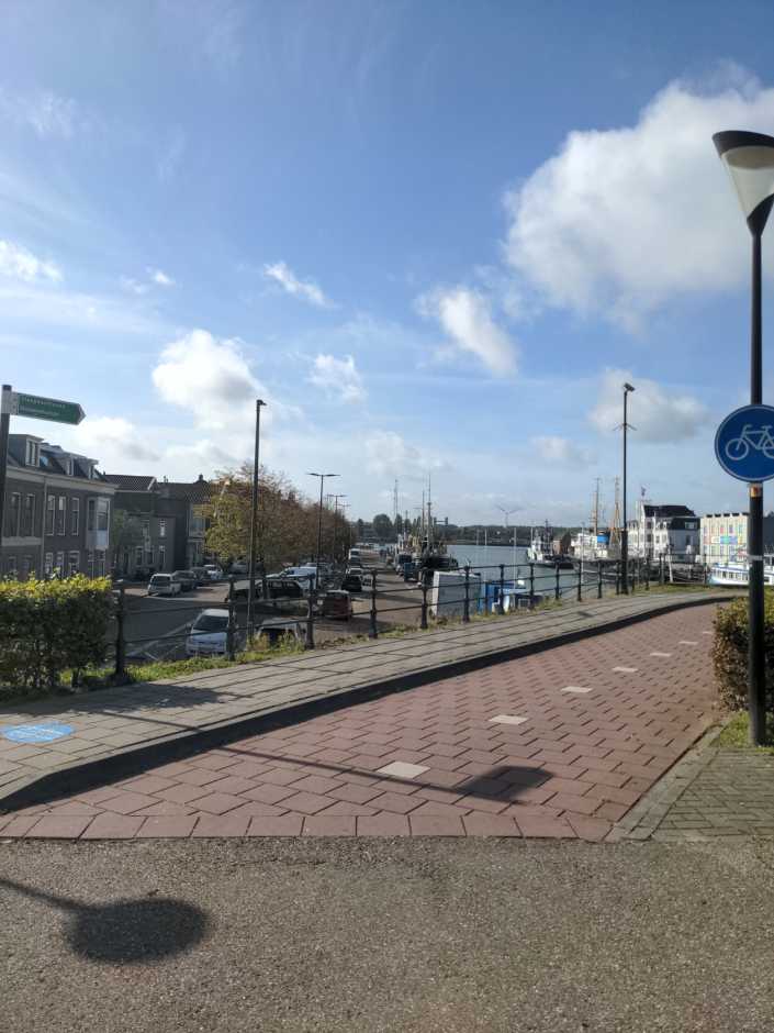 Radreise Nordsee -Tag 6 Zuid-Holland, Maassluis, Hoek van Holland ; Rhein Maas Mündung, Den Haag, Dünen, Strand, Nordsee, 