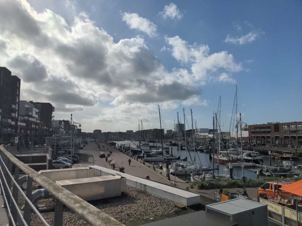 Radreise Nordsee -Tag 6 Zuid-Holland, Maassluis, Hoek van Holland ; Rhein Maas Mündung, Den Haag, Dünen, Strand, Nordsee, 