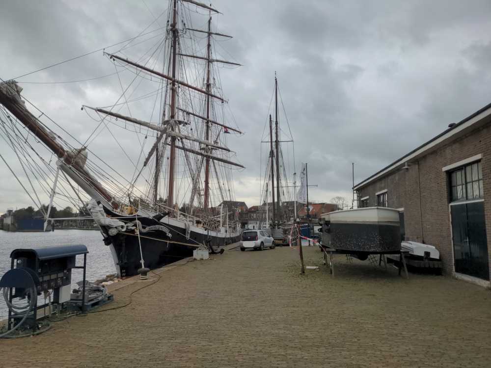 Radreise Nordsee -Tag 7 Noord-Holland  - Den Helder, Tex, Wattenmeer, Anna Paulowna, Deiche, Jurte, Holzofen, Sturm, Regen  