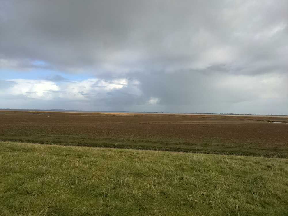 Radreise Nordsee -Delfzijl, Emsdelta, Ems, Deich, Leer, Jimme, Ssturm, Schauer  