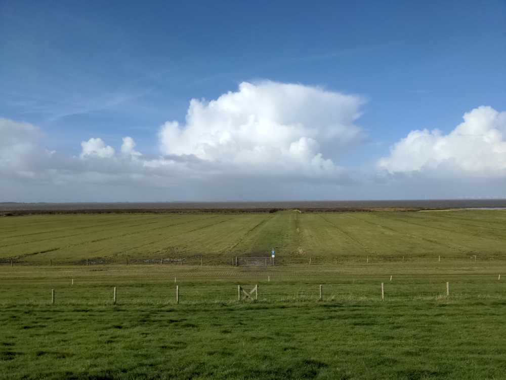Radreise Nordsee -Delfzijl, Emsdelta, Ems, Deich, Leer, Jimme, Ssturm, Schauer  