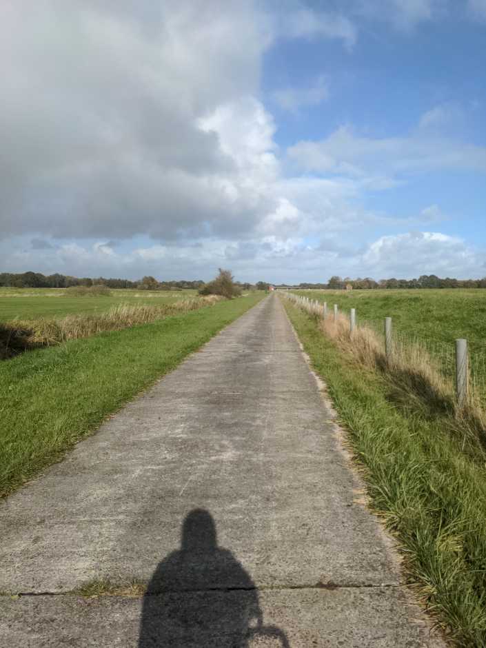 Radreise Nordsee -Delfzijl, Emsdelta, Ems, Deich, Leer, Jimme, Ssturm, Schauer  