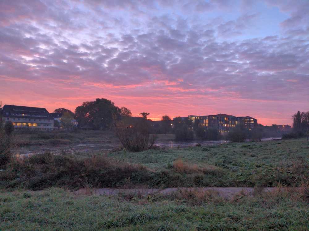 Weser -  Stolzenau - Hameln - Weserbergland Herbst, bunt
