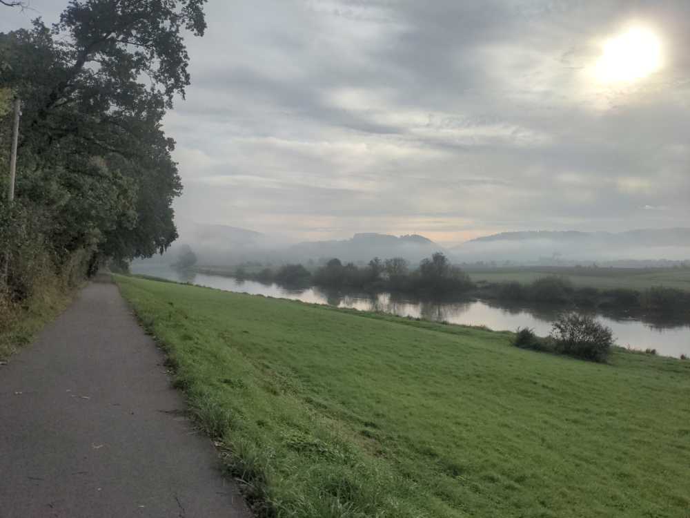 Weser -Hameln - Weserbergland Herbst, bunt, Einbeck, Leine