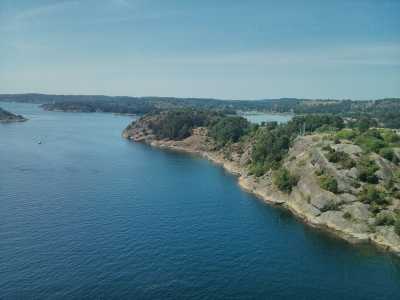 Schweden am Kattegatt, erste Fjorde