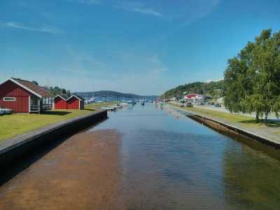Schweden am Kattegatt, erste Fjorde