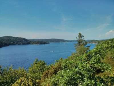 Schweden am Kattegatt, erste Fjorde