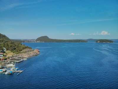 Schweden am Kattegatt, erste Fjorde