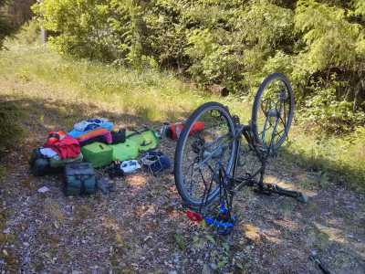 erster Speichenbruch
