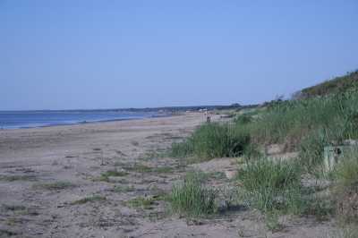 Bastad am Strand