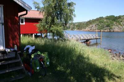 Schweden am Kattegatt, erste Fjorde