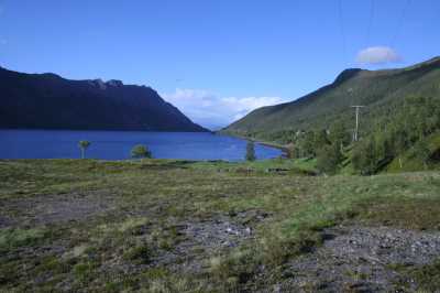  Am Langfjord 60 km vor ALta