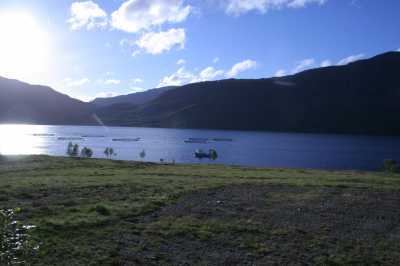  Am Langfjord 60 km vor ALta