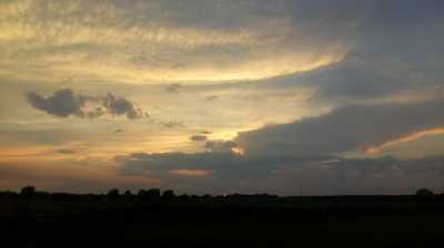 Brück (Mark) Sonnenuntergang
