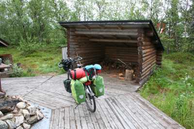  Finnland - Lappland - Mücken - Rückenwind  