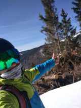 Feldberg Zeiger Fahl Skifahren im März 2019