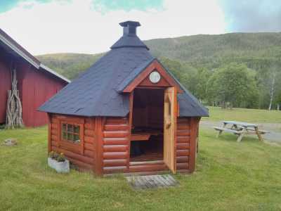 Campingplatz Holmset, Grill- und Feuerhütte