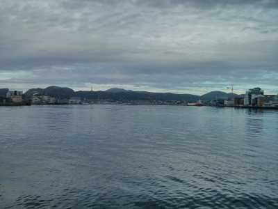   Bødø, Hafen und Stadtzentrum