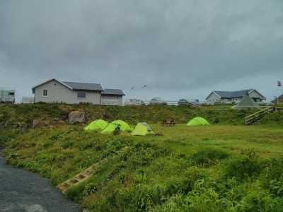   Moskenes Camping am Fähranleger