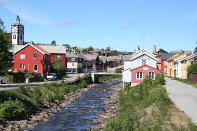 Glomma, Weltkulturerbe in Roros, Aursunden