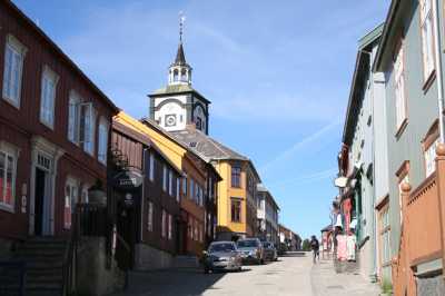 Glomma, Weltkulturerbe in Roros, Aursunden