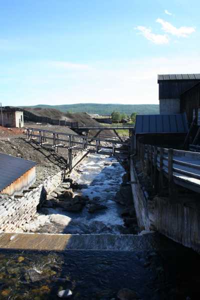 Glomma, Weltkulturerbe in Roros, Aursunden