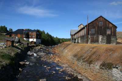 Glomma, Weltkulturerbe in Roros, Aursunden