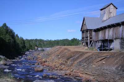 Glomma, Weltkulturerbe in Roros, Aursunden