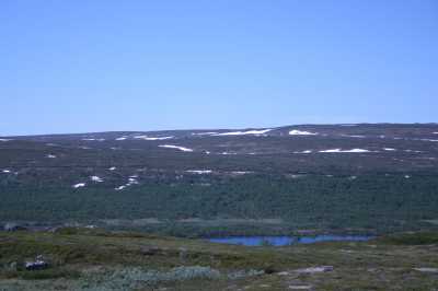 Route Nr. 705 an den Trondheimfjorden