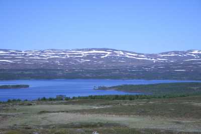 Route Nr. 705 an den Trondheimfjorden