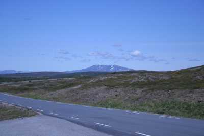 Route Nr. 705 an den Trondheimfjorden