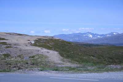 Route Nr. 705 an den Trondheimfjorden