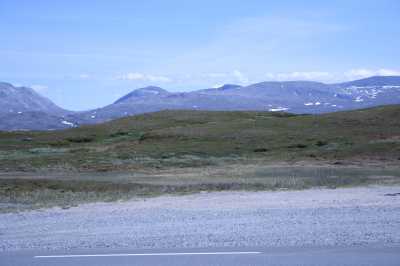 Route Nr. 705 an den Trondheimfjorden