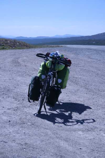 Route Nr. 705 an den Trondheimfjorden