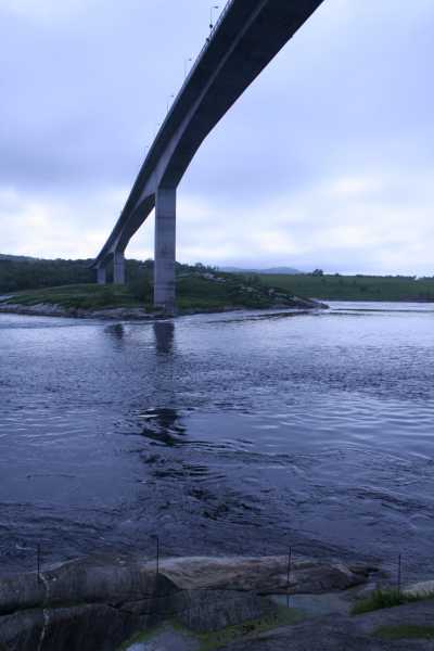  Ørnes nach Bødø, mit Saltstraumen, Gezeitenfluss 