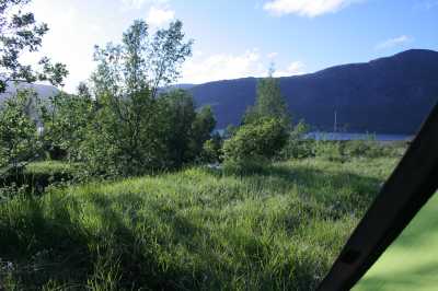  Am Langfjord 60 km vor ALta