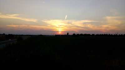 Südschweden, Sonnenuntergang 