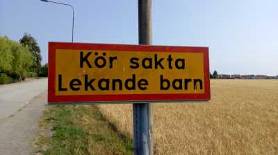  Malmö - Trelleborg, vertrocknetes Land  