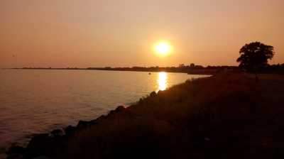 Trelleborg, Hafen, Küste, Sonnenuntergang 